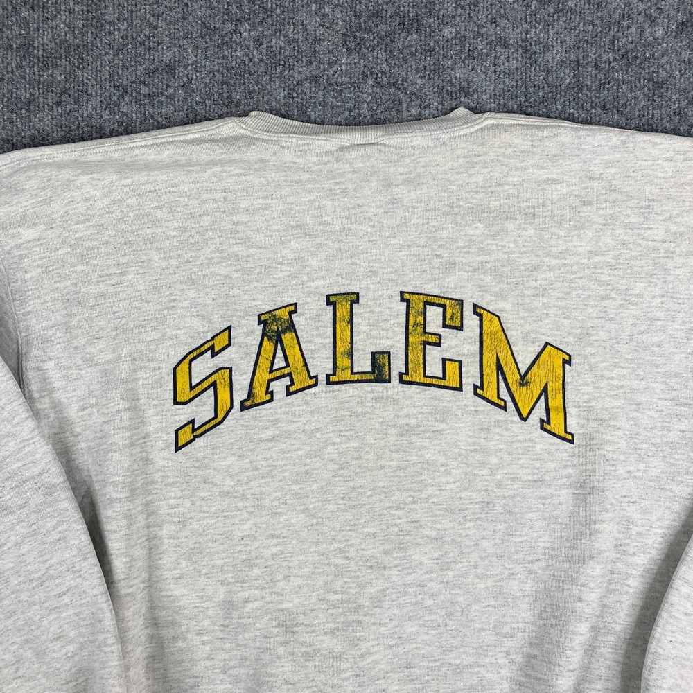 Russell Athletic Sweatshirt Mens Size XL Gray Salem Crewneck Vintage